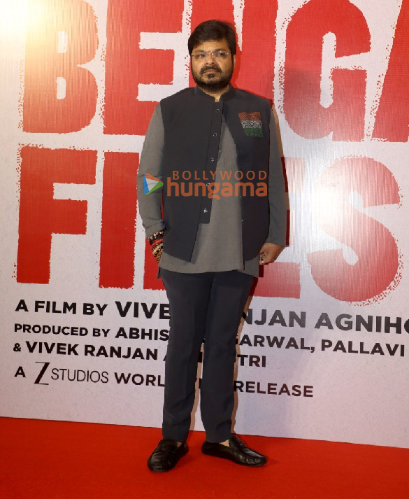 photos mithun chakraborty pallavi joshi anupam kher and others grace the premiere of the bengal files 4