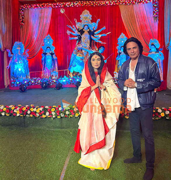 Photos: Rahul Roy and sister Priyanka snapped at the Indian Bangla Club Durga Puja Pandal Photos: Rahul Roy and sister Priyanka snapped at the Indian Bangla Club Durga Puja Pandal