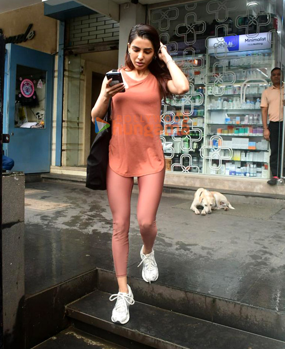 Photos: Samantha Ruth Prabhu snapped at the gym in Santacruz