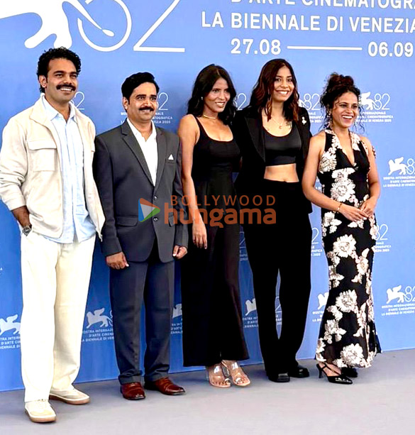 photos sharib khan ranjan singh anuparna roy alberta barbara festival head venice anurag kashyap and vikas kumar snapped at the world premiere of songs of forgotten trees at the 82nd venice 4