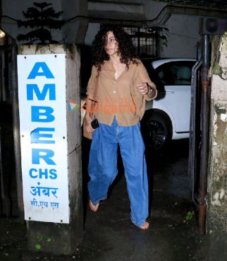 Photos: Taapsee Pannu snapped outside a salon in Juhu
