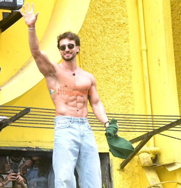 Photos: Tiger Shroff visits Gaiety Galaxy for ‘Baaghi 4’ Promotions