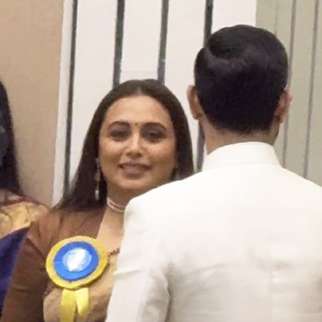 Rani Mukerji & SRK! Our Rahul & Tina making us proud