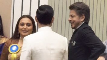 Rani Mukerji & SRK! Our Rahul & Tina making us proud