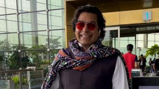 Ashutosh Rana flashes a genuine smile for paps