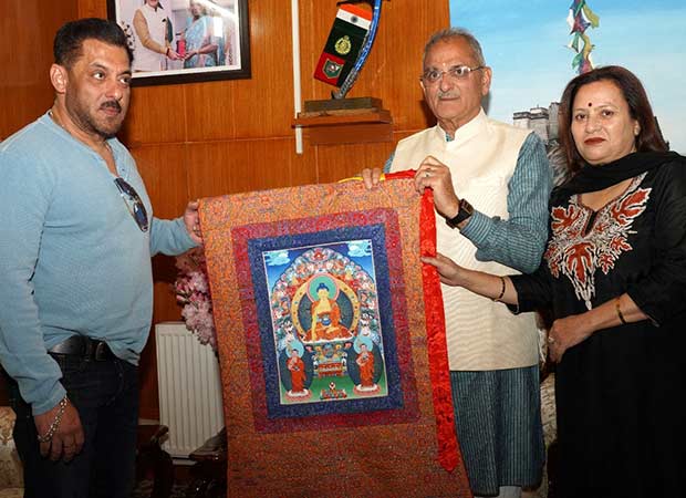 Salman Khan meets Ladakh LG Kavinder Gupta amid Battle of Galwan shooting in Leh