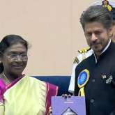 Shah Rukh Khan receives his first-ever National Award for Best Actor from President Droupadi Murmu
