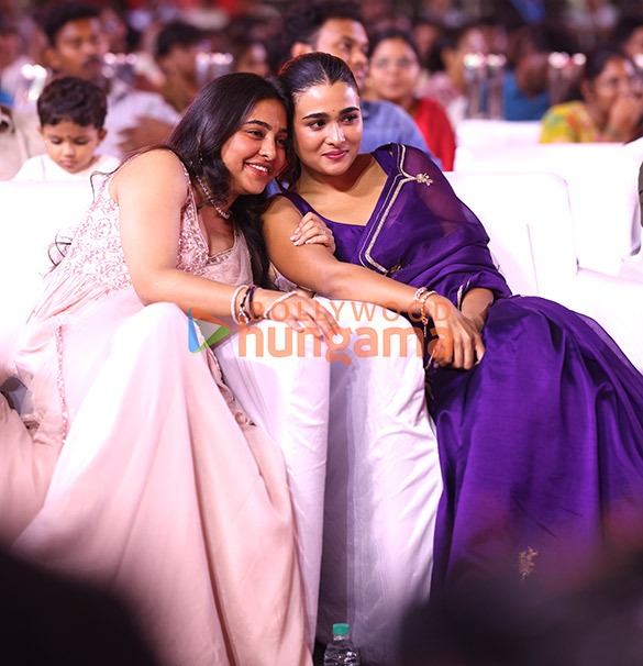 shalini pandey at the audio launch of the film idli kadai 5