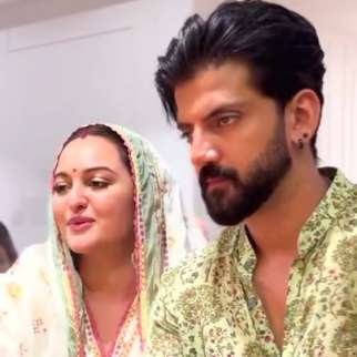 Sonakshi & Zaheer's ganpati puja
