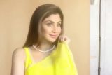 Shilpa Shetty’s tribute to Sridevi as she wears yellow saree giving Chandani vibes