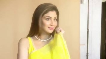Shilpa Shetty’s tribute to Sridevi as she wears yellow saree giving Chandani vibes