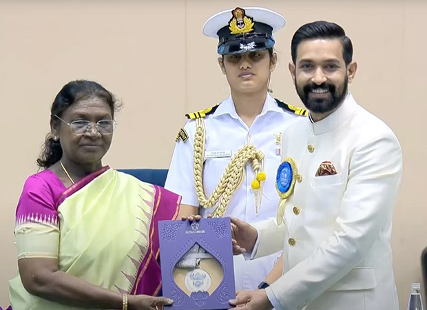 Vikrant Massey honoured with the National Award by President of India at Rashtrapati Bhavan : Bollywood News – Bollywood Hungama
