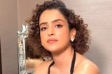 Vintage glam Sanya Malhotra
