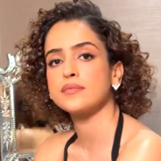 Vintage glam Sanya Malhotra