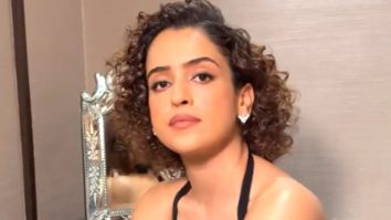 Vintage glam Sanya Malhotra