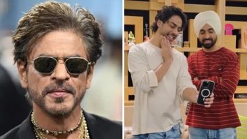 Shah Rukh Khan drops rare glimpse of Aryan Khan behind the camera with Diljit Dosanjh recording ‘Tenu Ki Pata’ from The Ba***ds of Bollywood
