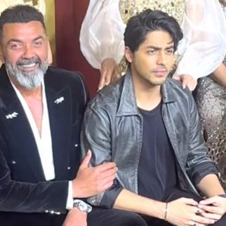 Bobby Deol brings out rare smile from Aryan Khan at The Ba***ds of Bollywood premiere