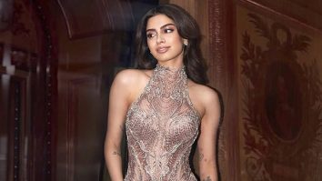 Khushi Kapoor mesmerizes in Gaurav Gupta’s sheer embellished dress styled by Tanya Ghavri at The Ba***ds of Bollywood premiere; watch