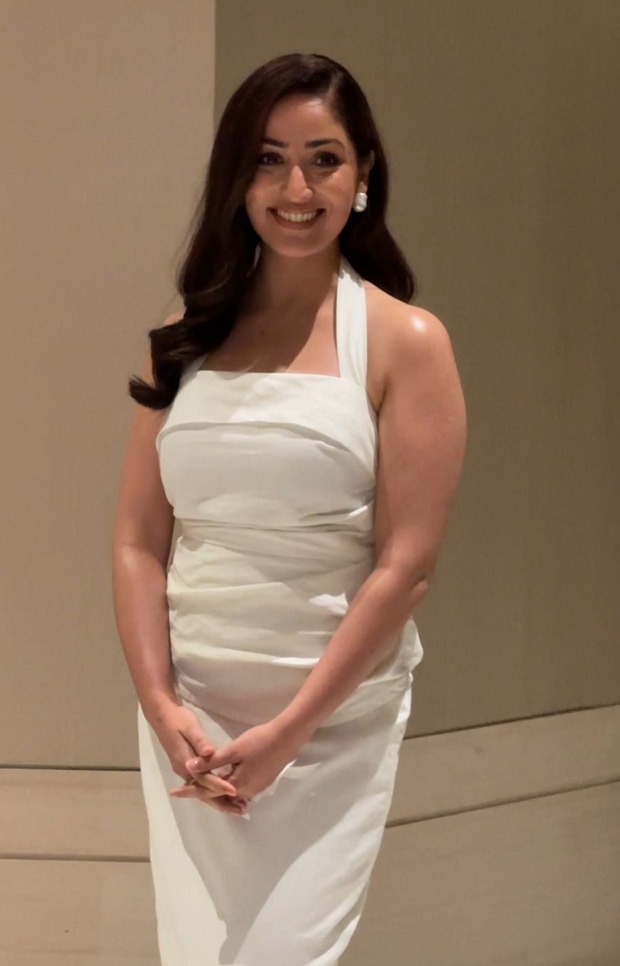 Yami Gautam looks ethereal in a Rs 24,000 halter-neck dress!