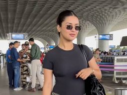 Avneet Kaur’s charcoal inspo airport fit