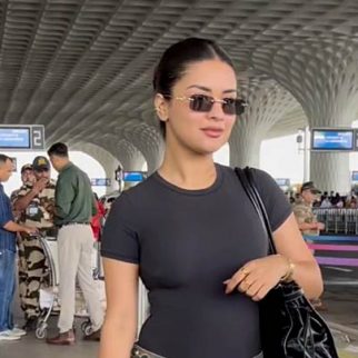 Avneet Kaur's charcoal inspo airport fit