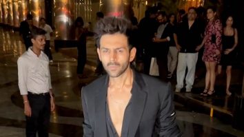 Hotness overloaded Kartik Aaryan snatched in black