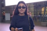 Shalini Panday papped in black at the airport