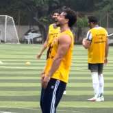 Football bug! Tiger Shroff