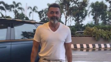 Bobby Deol’s unique sweatpants for his airport look