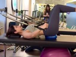 Shamita Shetty’s pilates time