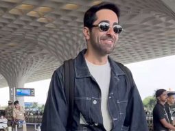 Ayushmann Khurrana’s denim airport look