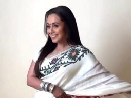 Our Tina just looks gorgeous in saree! Rani Mukerji