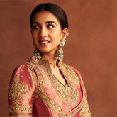 Radhika Ambani radiates festive glamour in rose pink Abu Jani Sandeep Khosla ensemble