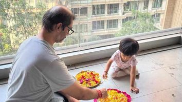 TVF’s Arunabh Kumar pens a heartfelt note this Diwali as he celebrates with family and his daughter who made her first Rangoli!