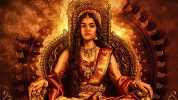 Team Kantara: Chapter 1 extends warm wishes on Chamundi Dasara by sharing Rukmini Vasanth’s breath-taking poster: “May blessings and divinity guide us all”