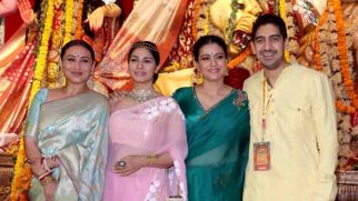 Rani Mukerji, Kajol and others snapped at 79th North Bombay Sarbojanin Durga Puja