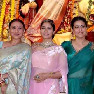 Rani Mukerji, Kajol and others snapped at 79th North Bombay Sarbojanin Durga Puja