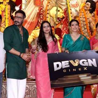 Ajay Devgn, Kajol and others snapped at 79th North Bombay Sarbojanin Durga Puja