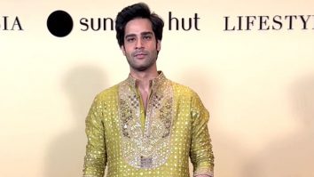 Aaman Devgan setting bars with his look at Diwali bash
