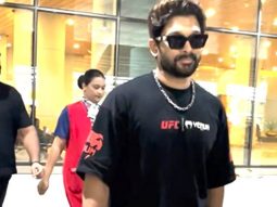 Allu Arjun’s airport arrival