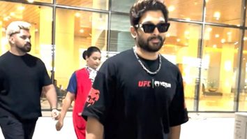 Allu Arjun’s airport arrival