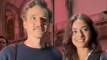 Ananya Panday poses with Pedro Pascal in Paris, his bag sparks hilarious reactions