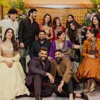Arjun Kapoor, Janhvi Kapoor with Shikhar Pahariya, Sonam Kapoor Ahuja and others attend Anshula Kapoor and Rohan Thakkar’s engagement