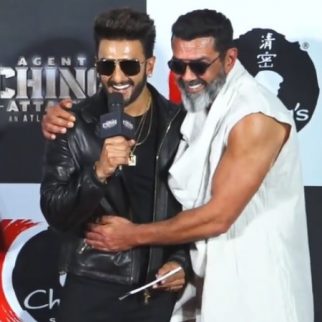 Agent Ching Attacks ad launch: Ranveer Singh hails “hot and spicy” Bobby Deol and his attire: “Hum sudhar gaye, Bobby sir bigad gaye”; remarks, “It’s undoubtedly the Lord Bobby RENAISSANCE Era and I am all here for it!”