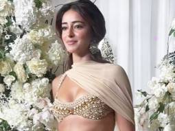 Dripping pure elegance! Ananya Panday at Manish Malhotra’s party