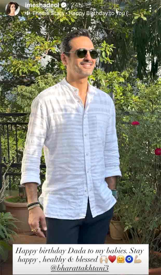 Esha Deol posts birthday wish for ex-husband Bharat Takhtani: “Dada to my babies…”