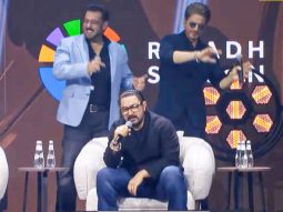 HISTORIC: Aamir Khan makes his singing debut; Shah Rukh Khan, Salman Khan turn background dancers; SRK makes a BIG statement, “If three of us are in a project, it is a DREAM project in itself!”