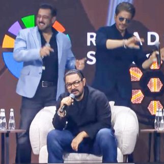HISTORIC: Aamir Khan makes his singing debut; Shah Rukh Khan, Salman Khan turn background dancers; SRK makes a BIG statement, "If three of us are in a project, it is a DREAM project in itself!"