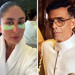 “Looking P.H.A.T!”: Kareena Kapoor Khan rocks K3G-coded eye patches; Karan Johar reacts