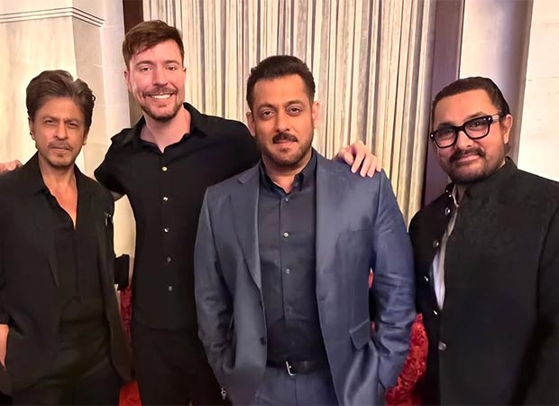 MrBeast drops photo with Shah Rukh Khan, Salman Khan & Aamir Khan; sparks frenzy by teasing a collab with trio